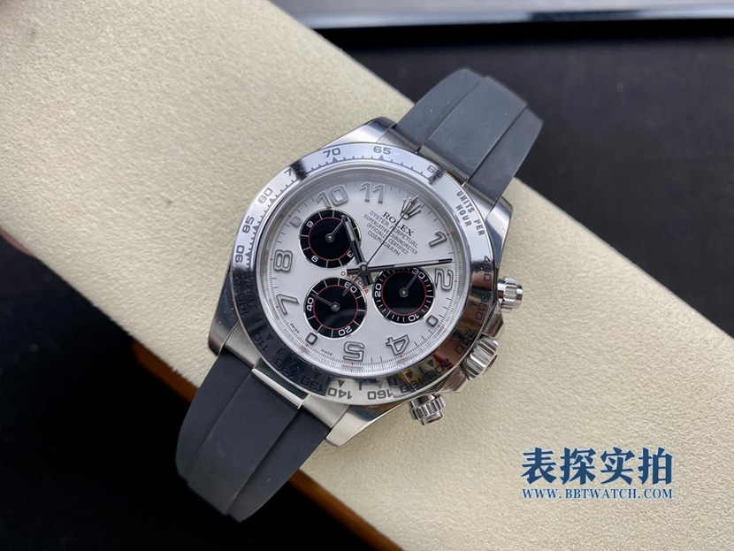 大厂精仿C厂劳力士白钢迪通拿4130机芯40mm怎么买