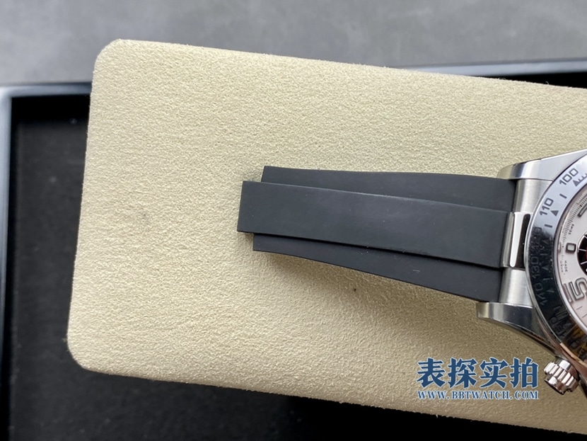 大厂精仿C厂劳力士白钢迪通拿4130机芯40mm表带