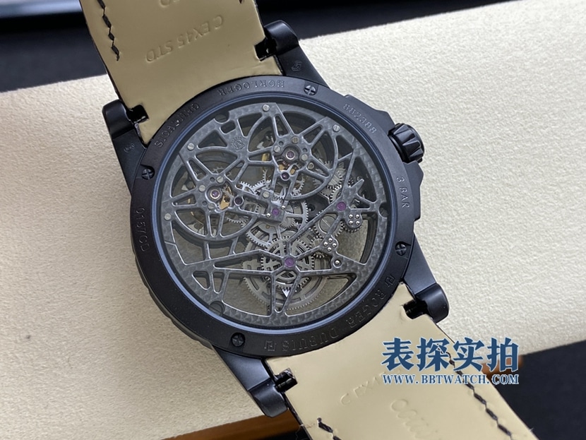 罗杰杜比王者系列镂空双飞行陀飞轮机芯