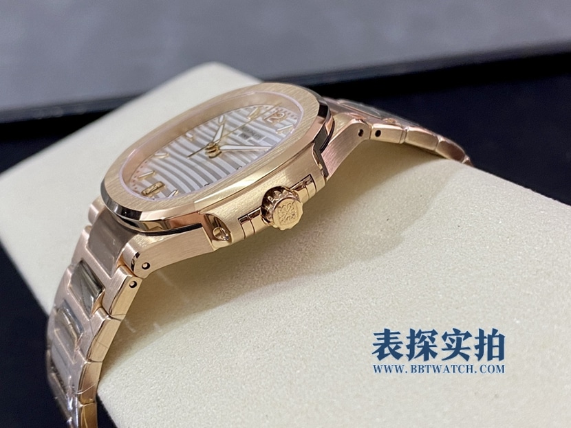 百达翡丽运动优雅系列鹦鹉螺女款7118型号厚度