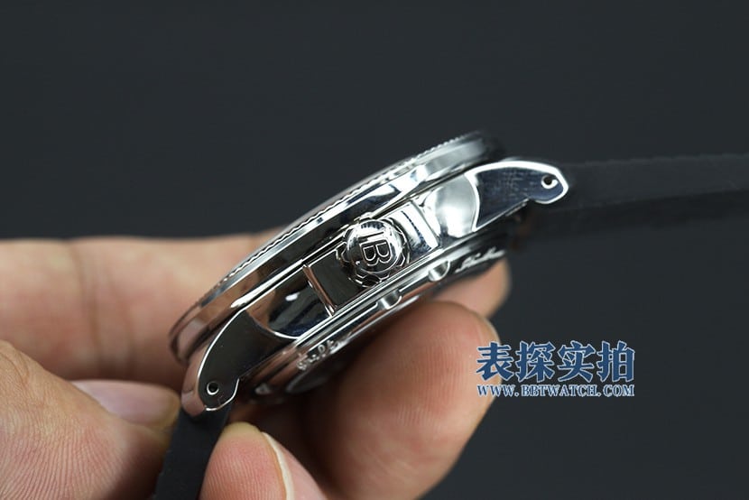 宝珀复刻表GS五十噚无辐射梭子鱼侧面厚度