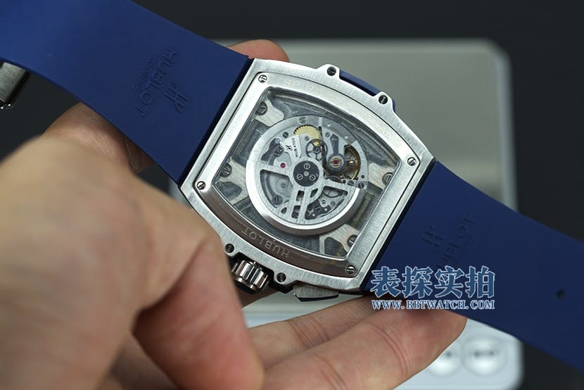 宇舶酒桶型镂空机械男表机芯