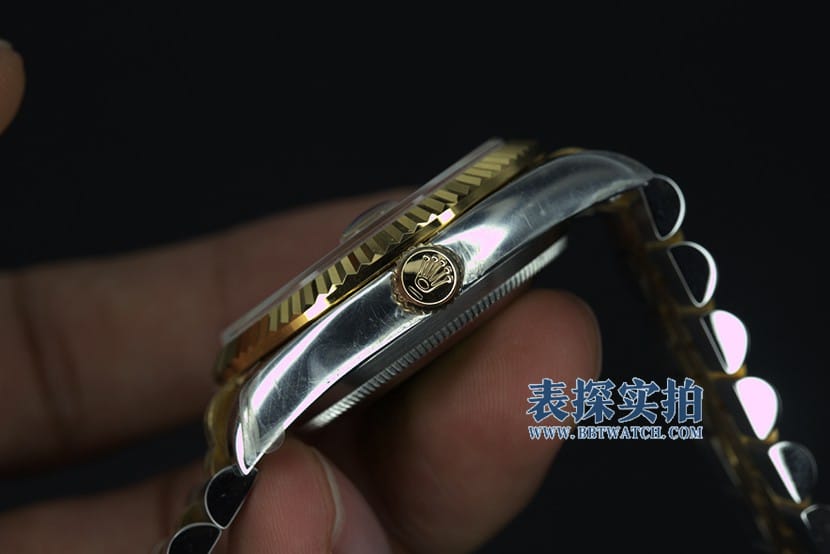 劳力士复刻表包金真钻刻度厚度