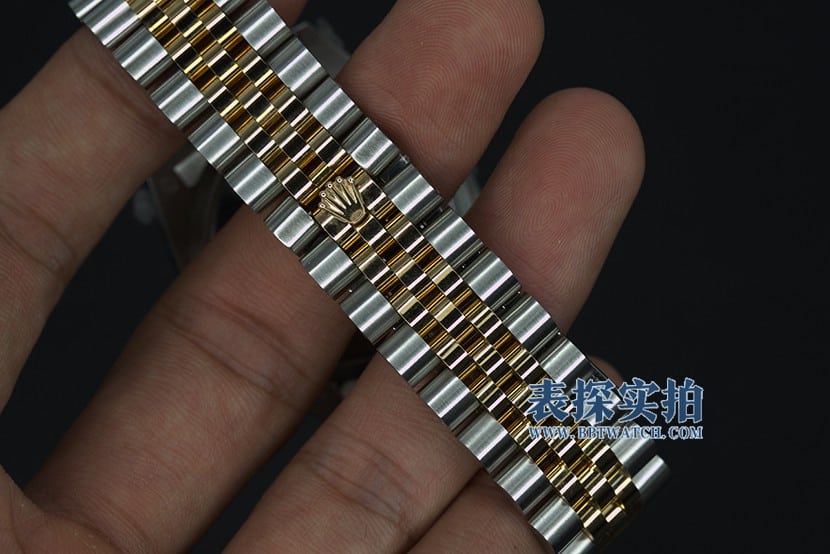 劳力士复刻表包金真钻刻度表带