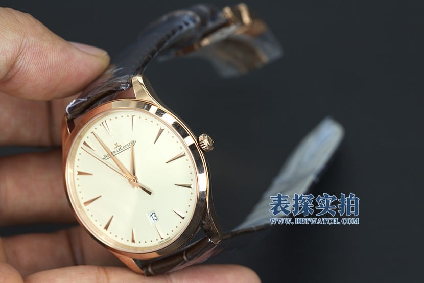积家复刻表大师系列超薄机械男表整体