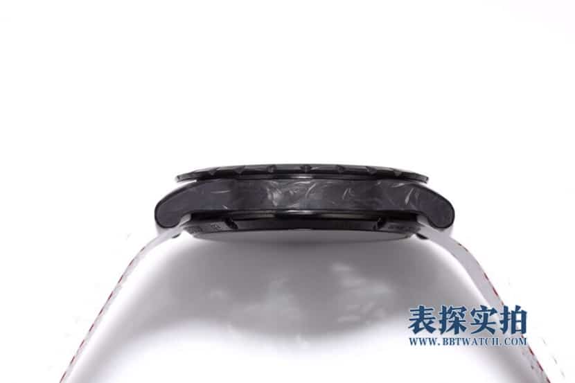 BBR王者罗杰杜彼1:1复刻手表镂空盘陀飞轮橡胶款DBEX0577侧面图