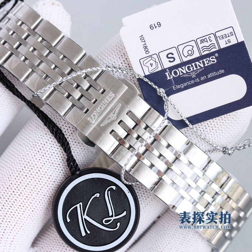 顶级复刻KL厂浪琴开创者最高级别男士机械腕表表扣