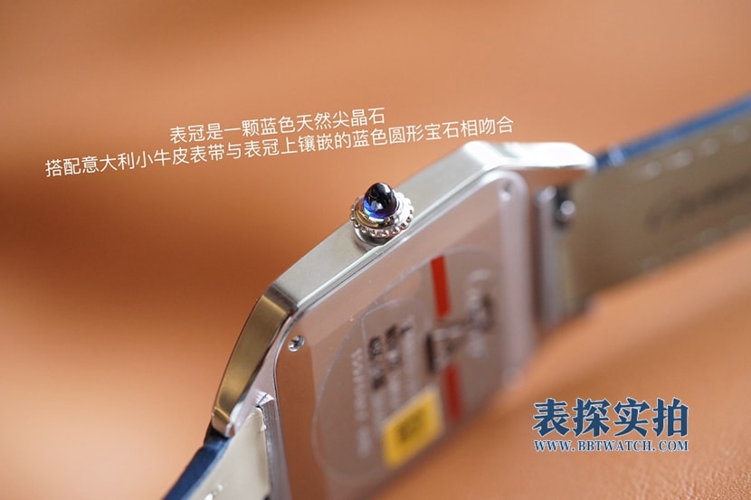 顶级复刻卡地亚情侣款腕表侧面
