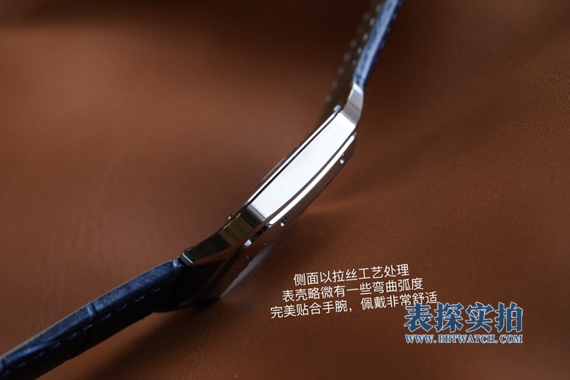 顶级复刻卡地亚情侣款腕表侧面