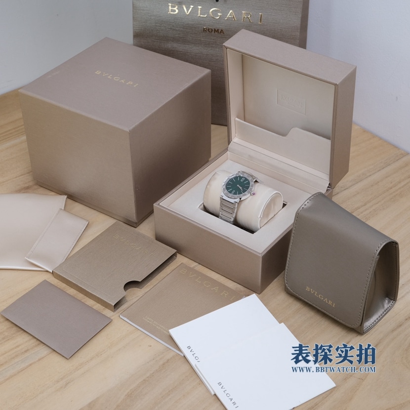 顶级复刻Bv宝格丽绿盘女士石英腕表多少钱
