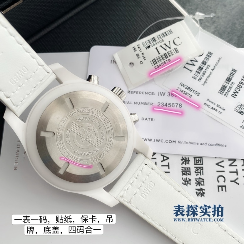 顶级高仿万国飞行员系列海军空战部队计时腕表价格