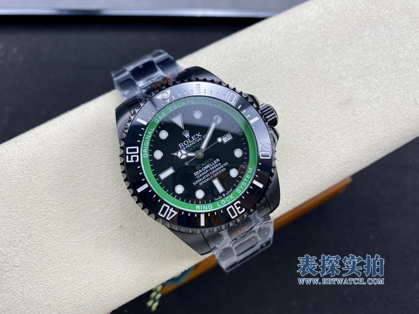 顶级复刻劳力士鬼王blaken定制版正面