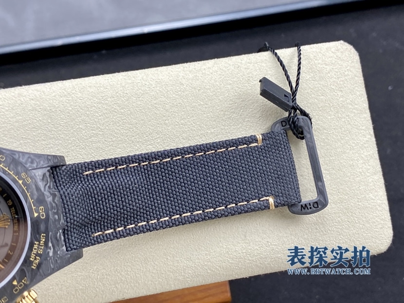  大厂精仿劳力士碳纤维迪通拿灰盘男士机械腕表 表扣