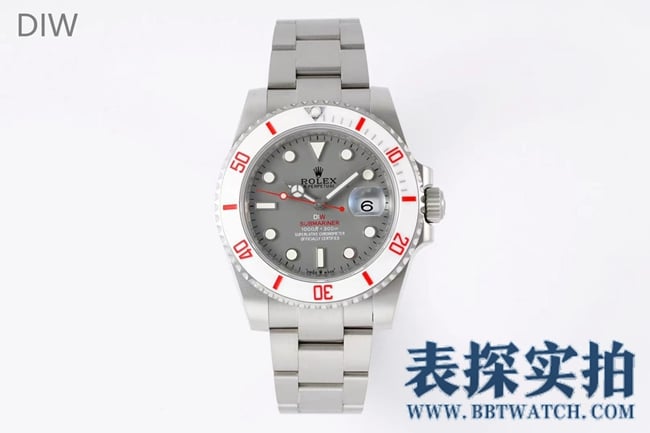 DIW劳力士大厂精仿新品定制款灰盘水鬼完美呈现_价位_款式图片_质量如何正面