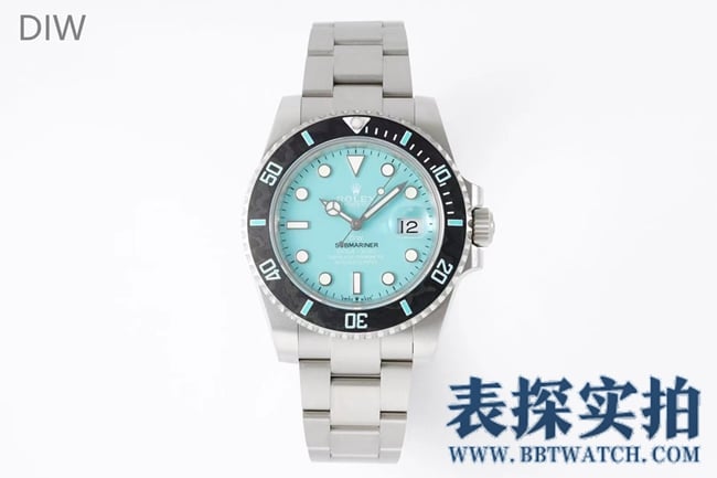 DIW劳力士蓝盘水鬼大厂精仿完美呈现_价位_款式图片_质量如何正面