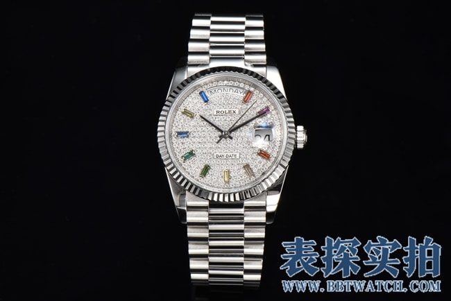 CS劳力士星期日志型顶级高仿系列腕表_多少钱_图片_做工怎么样 正面