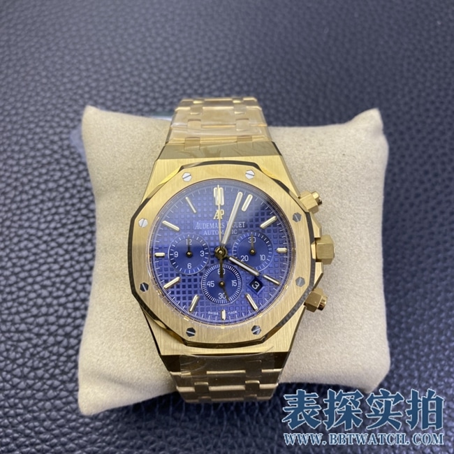 OM爱彼大厂精仿皇家橡树26331计时系列腕表_价位_款式图片_质量如何正面