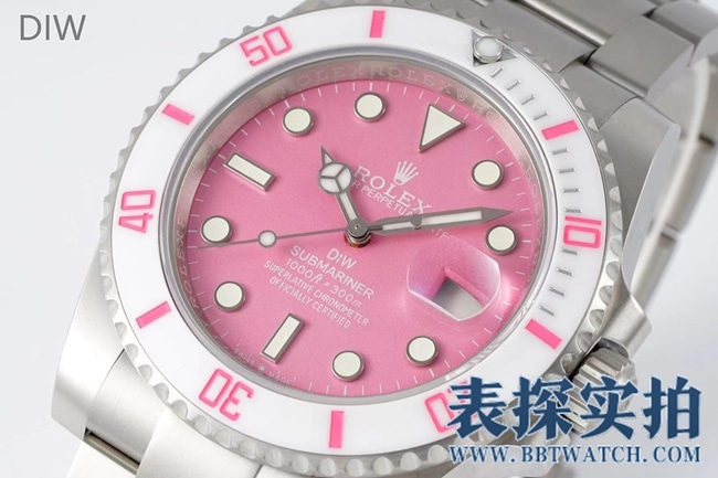 DIW劳力士顶级复刻新品定制款SUB水鬼完美呈现_价格_图片_质量怎么样正面