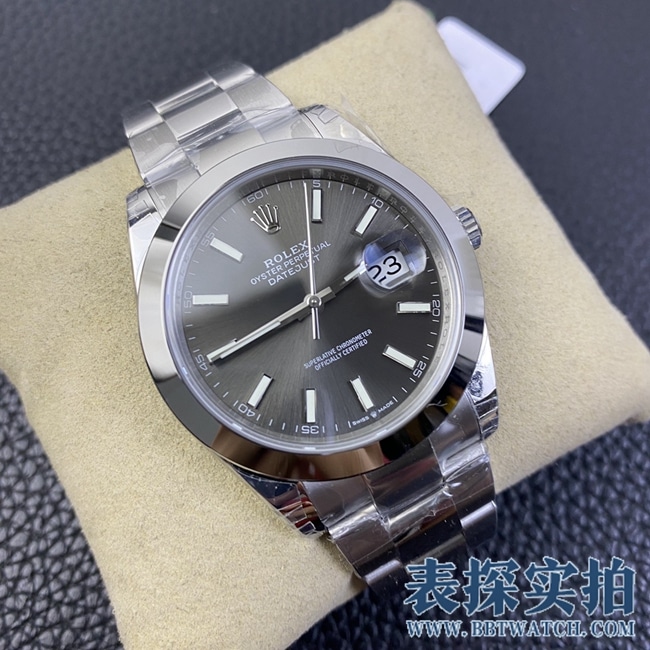 vs劳力士顶级高仿日志41mm腕表_多少钱_图片_做工怎么样 正面