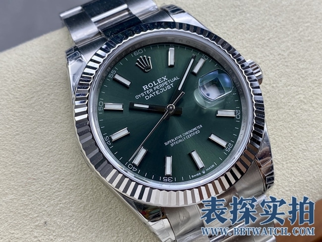 VS顶级高仿劳力士日志41MM腕表_多少钱_图片_做工怎么样 正面