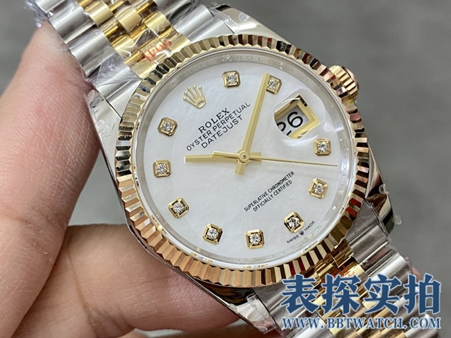 GM劳力士大厂精仿日志型36mm腕表_价位_款式图片_质量如何正面