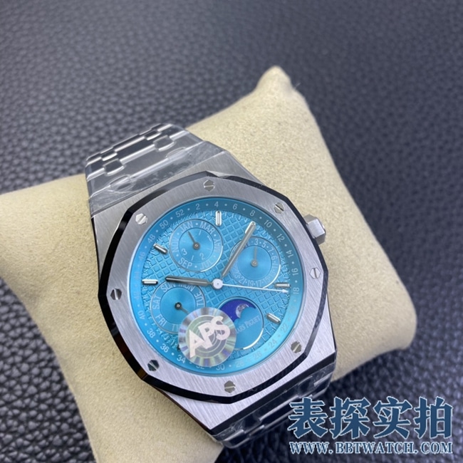 APS爱彼皇家橡树顶级高仿26574系列腕表_多少钱_图片_做工怎么样 正面