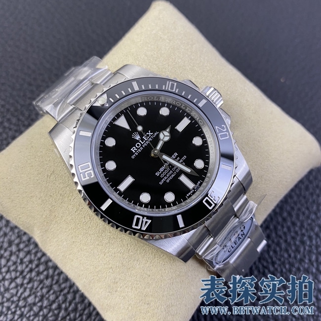 C厂劳力士黑水鬼大厂精仿最新版本圈口_价位_款式图片_质量如何正面