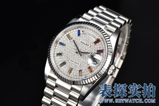 CS劳力士星期日志型顶级高仿系列腕表_多少钱_图片_做工怎么样 正面