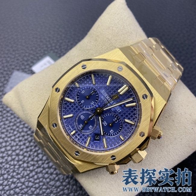 OM爱彼大厂精仿皇家橡树26331计时系列腕表_价位_款式图片_质量如何正面