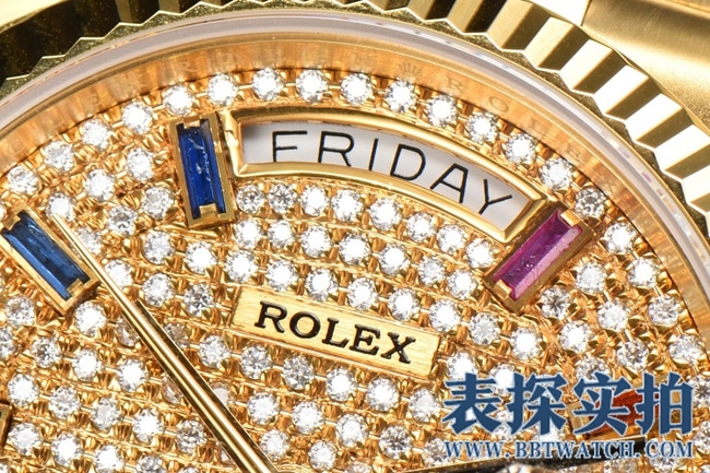 CS劳力士大厂精仿星期日志型36MM系列腕表_价位_款式图片_质量如何细节