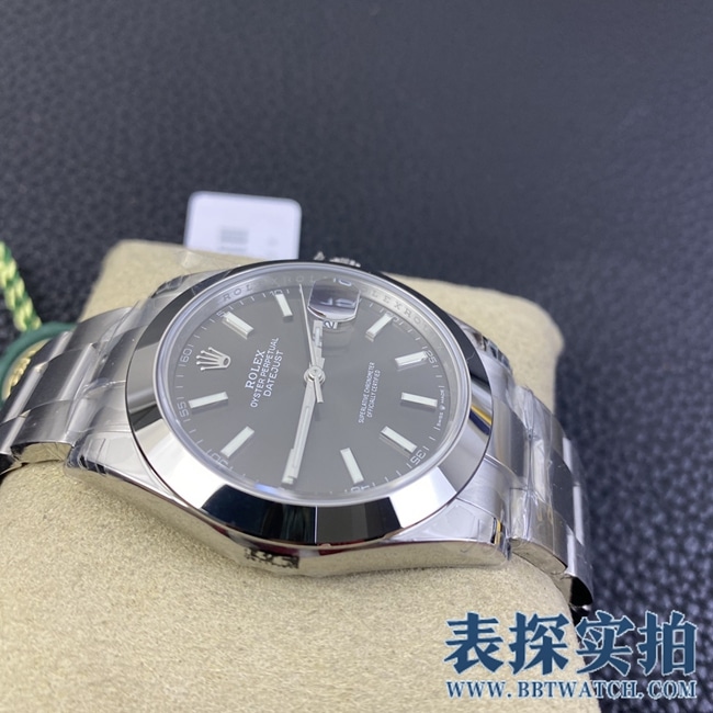 vs劳力士顶级高仿日志41mm腕表_多少钱_图片_做工怎么样 侧面