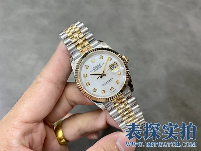 GM劳力士大厂精仿日志型36mm腕表_价位_款式图片_质量如何正面