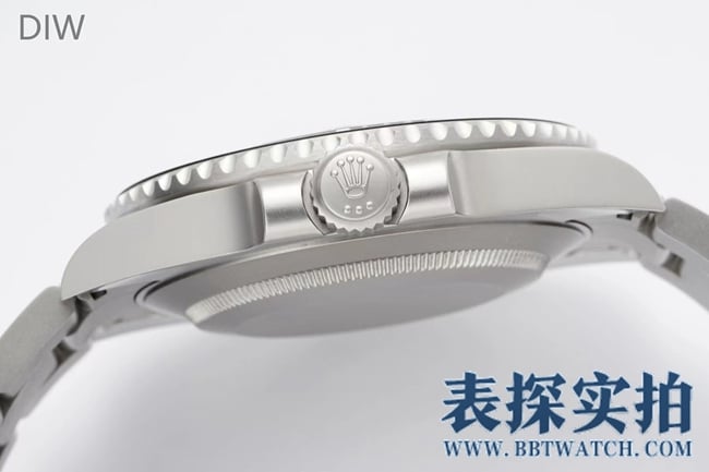 DIW劳力士顶级高仿黄盘水鬼腕表_多少钱_图片_做工怎么样侧面