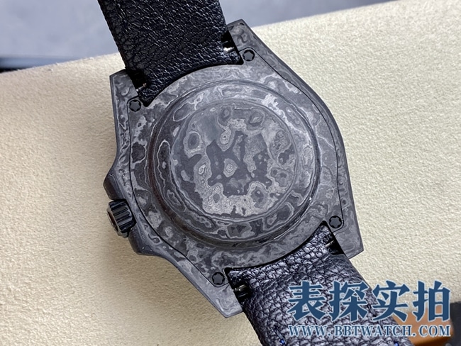 VS劳力士格林尼治顶级高仿碳纤维表壳佩戴轻便_多少钱_图片_做工怎么样底盖