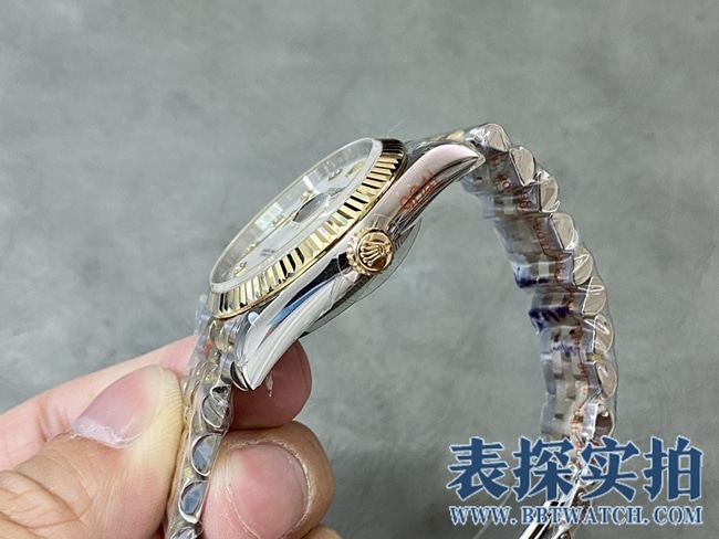 GM劳力士大厂精仿日志型36mm腕表_价位_款式图片_质量如何侧面