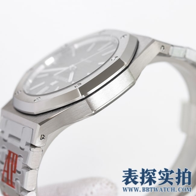 OR厂新品爱彼皇家橡树黑盘大厂精仿Ap15400st腕表侧面