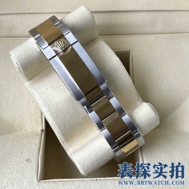BT厂劳力士迪通拿顶级复刻间黄金款男表_价格_图片_质量怎么样 表扣