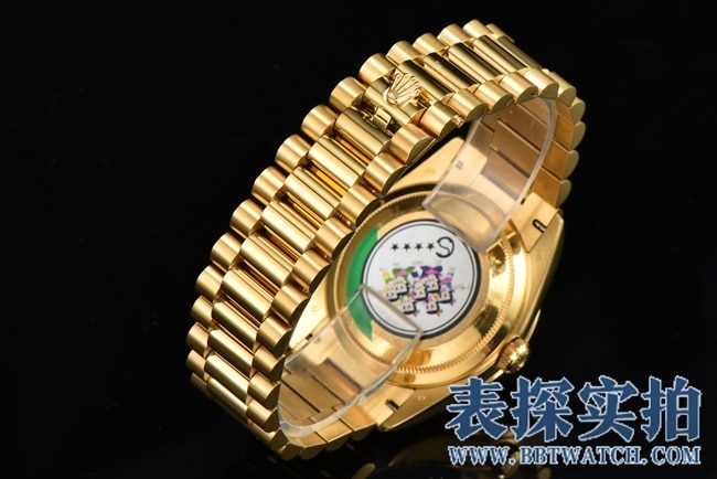 CS劳力士大厂精仿星期日志型36MM系列腕表_价位_款式图片_质量如何表扣