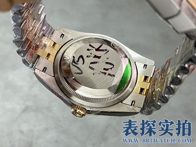GM劳力士大厂精仿日志型36mm腕表_价位_款式图片_质量如何底盖
