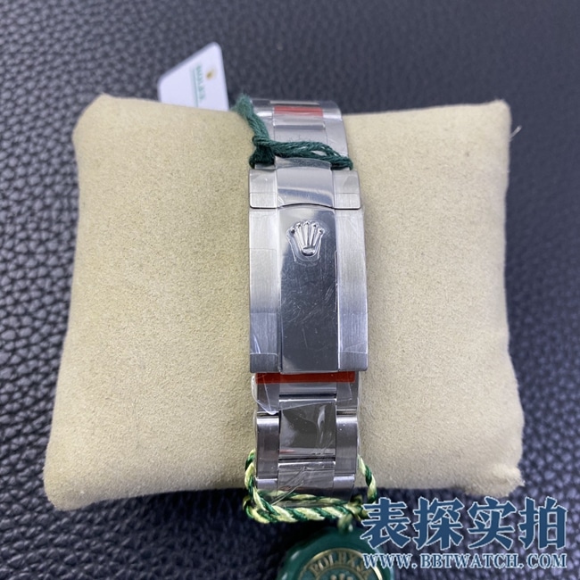 VS劳力士顶级高仿黑盘日志型腕表_多少钱_图片_做工怎么样 表扣