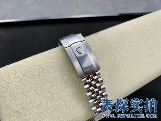VS劳力士日志顶级高仿41MM腕表_多少钱_图片_做工怎么样 表扣