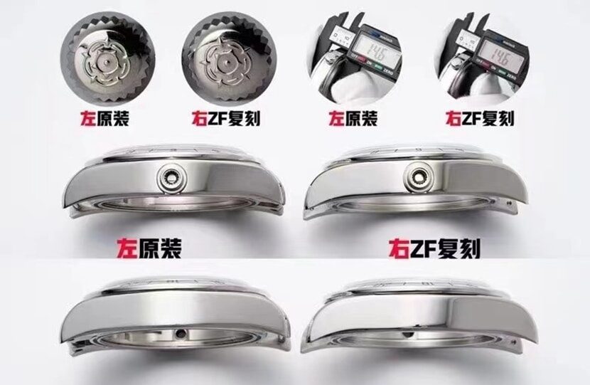 ZF厂帝舵碧湾GMT顶级复刻手表壳套真假对比评测