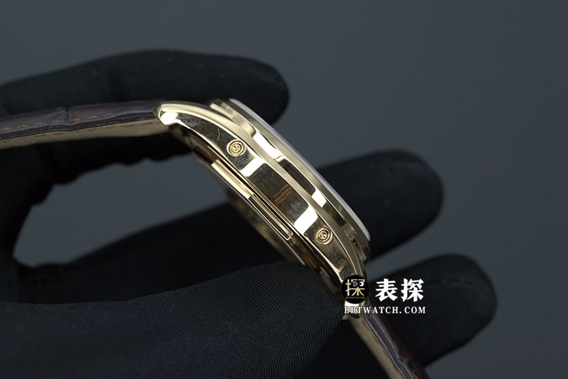 ZF厂江诗丹顿伍陆之型一比一顶级复刻手表男士全日历月相皮带款图片及价格侧面实拍图
