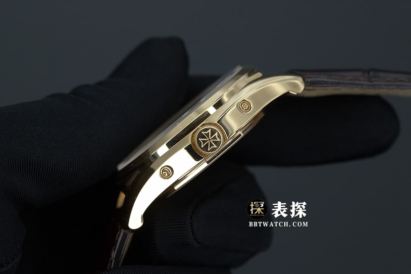 ZF厂江诗丹顿伍陆之型一比一顶级复刻手表男士全日历月相皮带款图片及价格侧面实拍图
