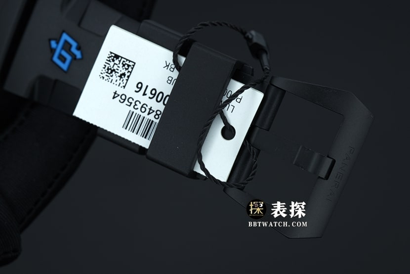 VS厂沛纳海潜行Pam616一比一顶级复刻手表男士黑盘橡胶款图片及价格表扣实拍图