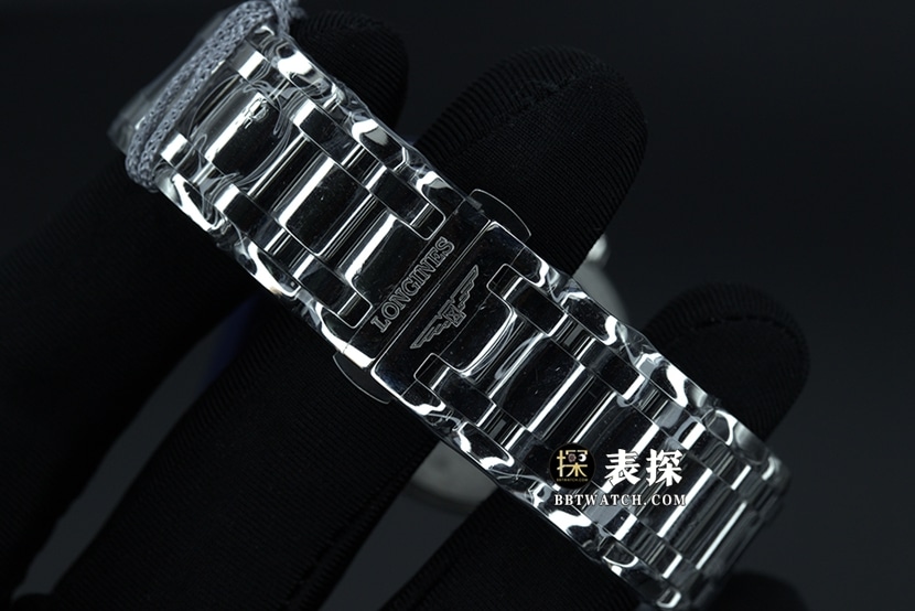 浪琴心月系列L8.115.4.71.6顶级复刻手表女士月相钢带款图片及价格表带实拍图