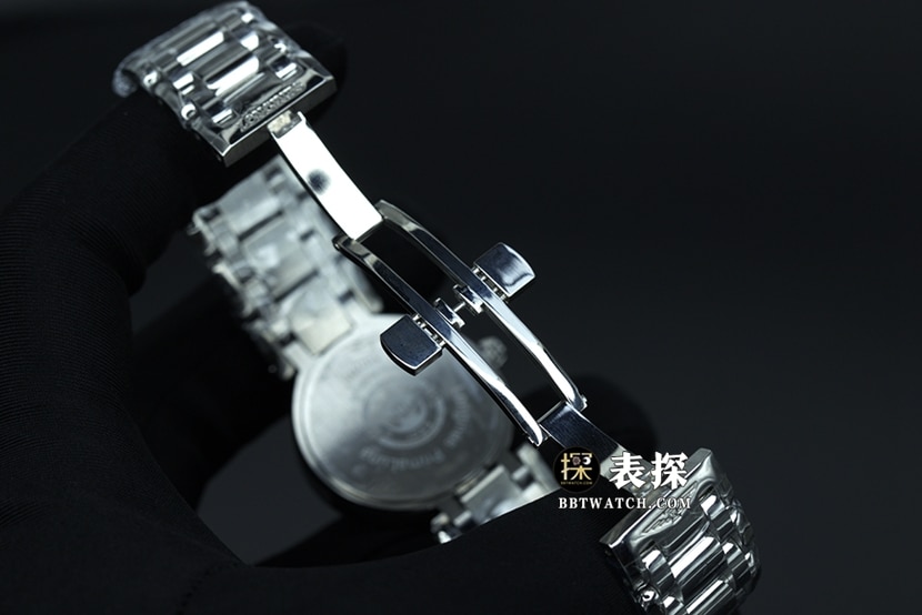 浪琴心月系列L8.115.4.71.6顶级复刻手表女士月相钢带款图片及价格表扣实拍图
