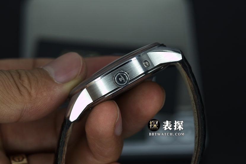 ZF厂积家北宸904847J顶级一比一精仿手表男士地理学家世界时皮带款图片及价格侧面实拍图