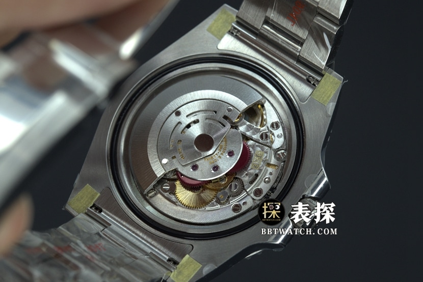 C厂劳力士格林尼治超A高仿手表蝙蝠侠c圈钢带款图片及价格背面实拍图