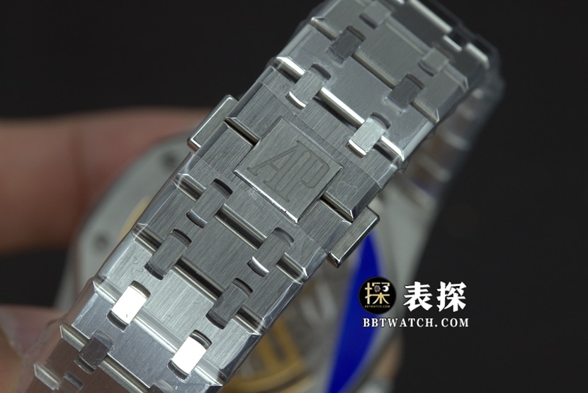 ZF厂爱彼皇家橡树15500V2一比一顶级复刻手表男士白盘钢带款图片及价格表带实拍图